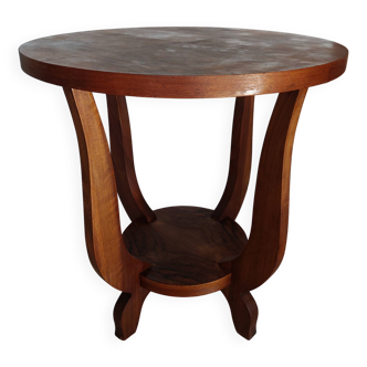 Guéridon rond art déco