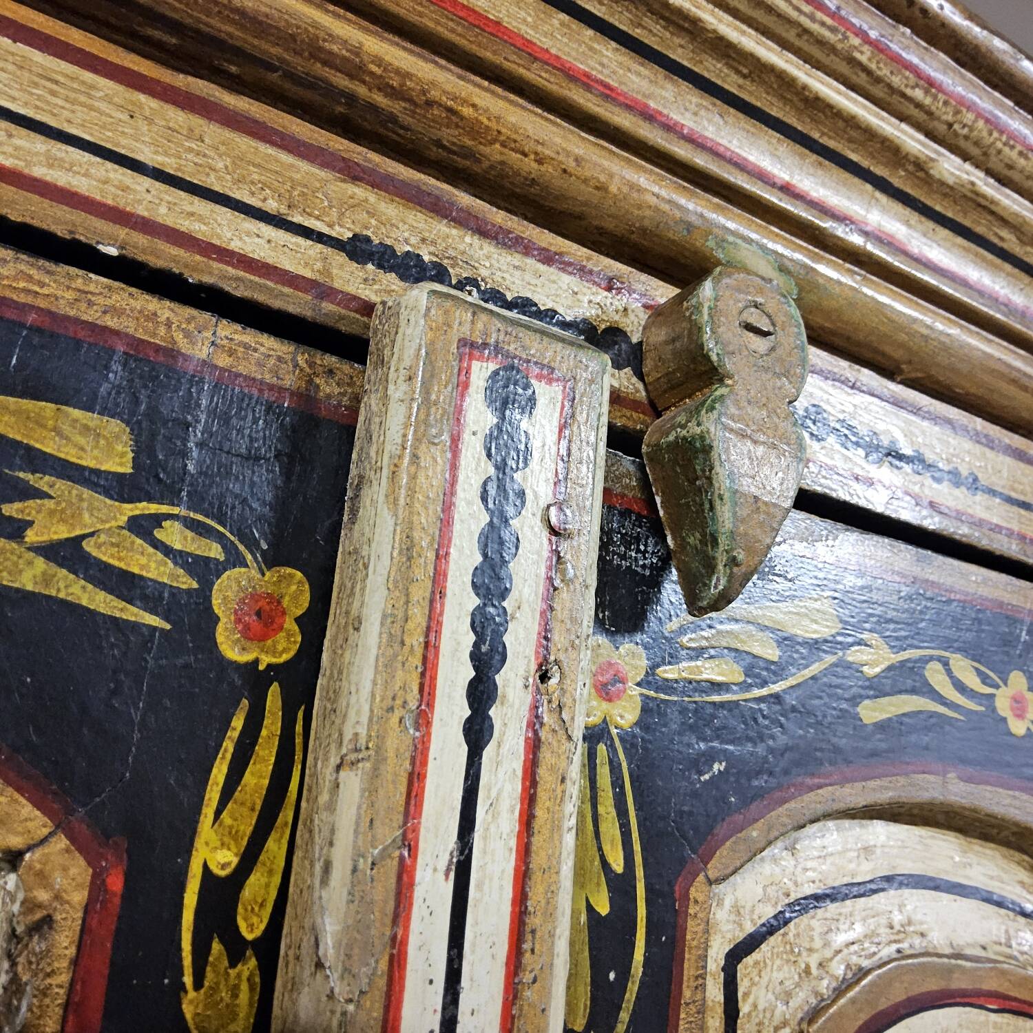 Vintage Indian wardrobe (nautical / ships) bohemian