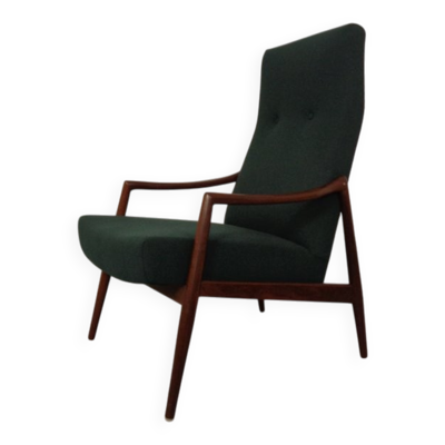 Organic Teak Armchair by Hartmut Lohmeyer for Wilkhahn, 1960s