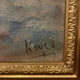 Painting on canvas