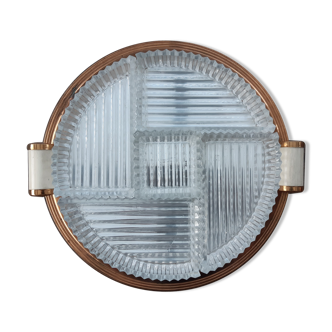 Mirror tray aperitif art deco 1940