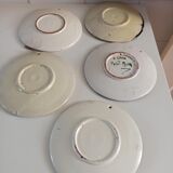 Hand-painted plates by René Chaix