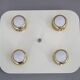 1970s Flush Mount Ceiling Light, Italy