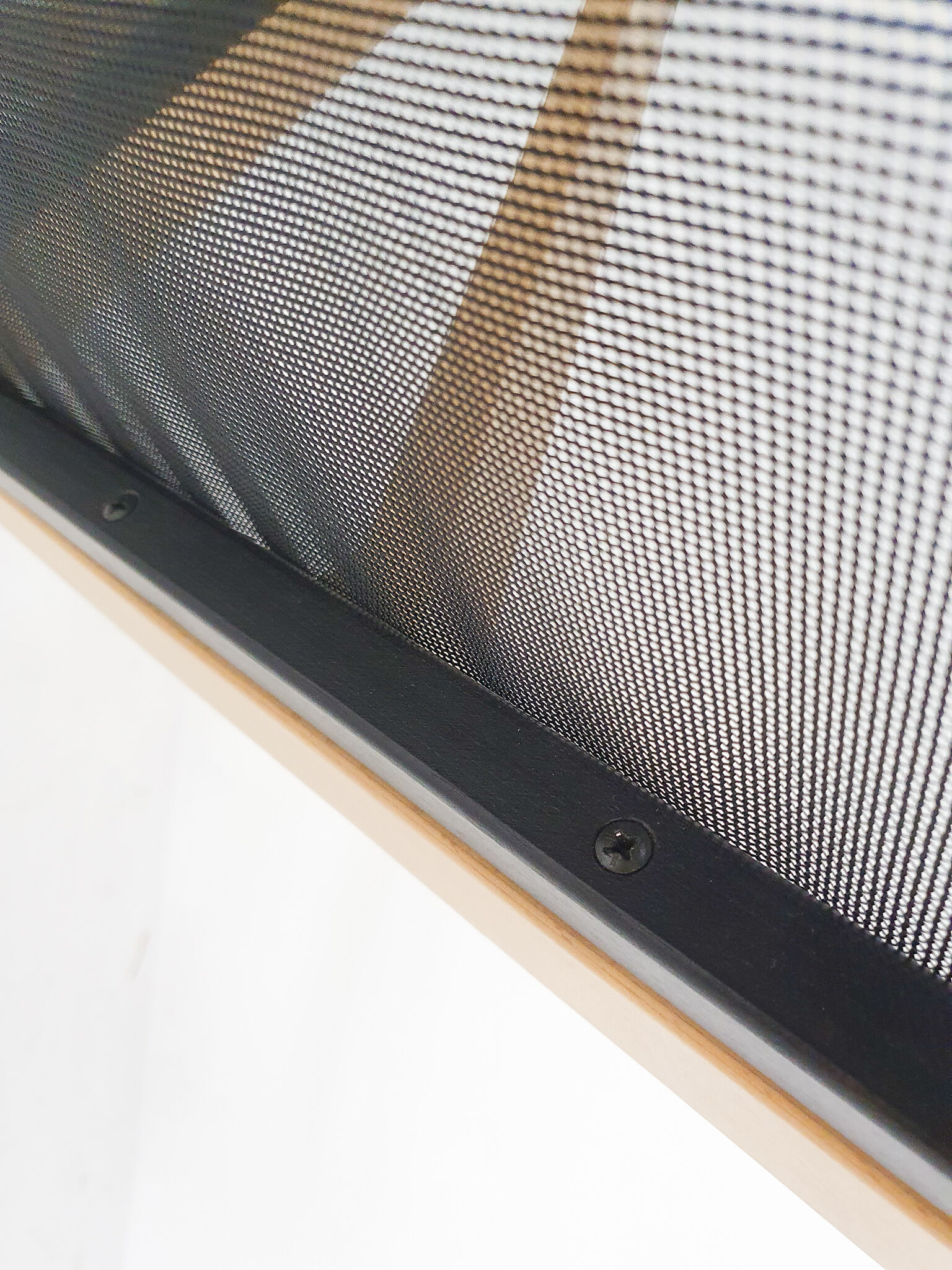 Lamintated beech and gauze design lounge chair