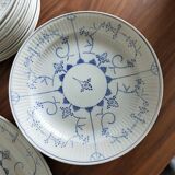 Copenhagen Boch la Louvière earthenware dishware service