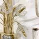Pair of Silver Wrought Iron And Glass Wall Lights by Banci, Italy, 1940s