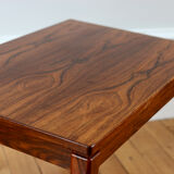 Paire de tables basses scandinaves vintage en palissandre 1960