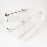 Space-age vinyl record cabinet, Roche Bobois, designed by M. Dumas, France