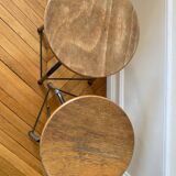 Pair of workshop stools