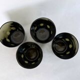 4 verres Bartissol • made in Italy • Circa 1960