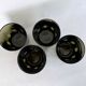 4 verres Bartissol • made in Italy • Circa 1960
