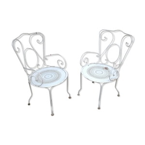 Paire de fauteuils de