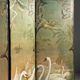 Art nouveau antique room divider