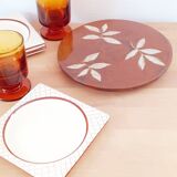 handcrafted trivet signed