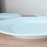 3 large plates limoges france