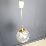 Vintage globe pendant light by Doria Leuchten, 1960s