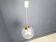 Vintage globe pendant light by Doria Leuchten, 1960s