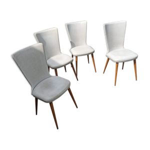 Ensemble de 4 chaises - skai