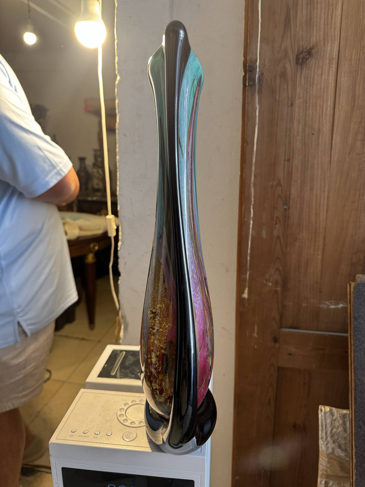 Vintage Glass Vase