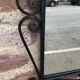 Vintage mirror 1960 metal 72x64cm
