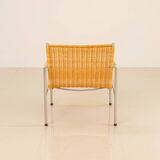 Fauteuil "SZ02" osier par Martin Visser pour Spectrum 80's