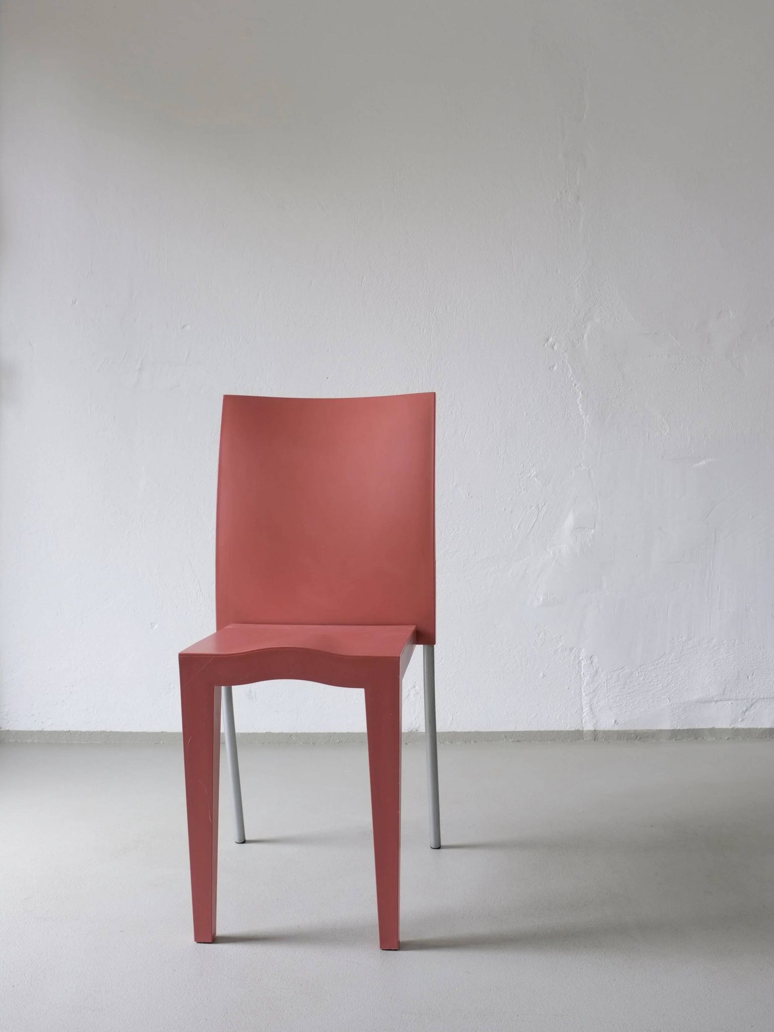 4 Kartell Coral Pink "Miss Global" Chairs by Philippe Starck | 1990s