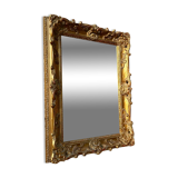 Large golden mirror