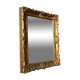 Large golden mirror