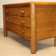 Commode vintage en orme massif, 1970