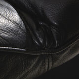 Two-seater leather sofa