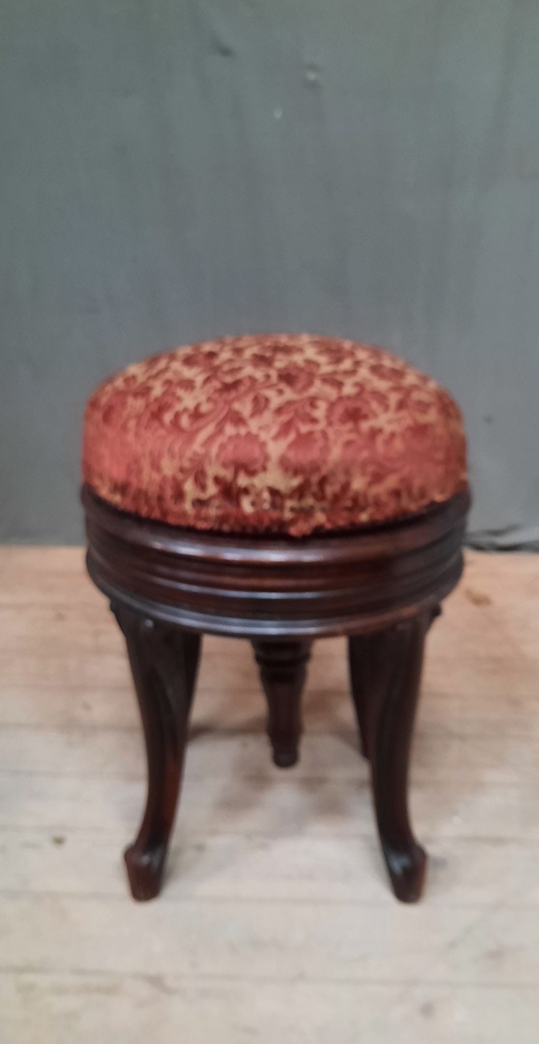 Tabouret de piano Napoleon III