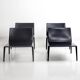 Lot de 4 fauteuils Norma par Arper