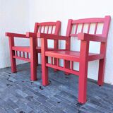 Basque garden armchairs
