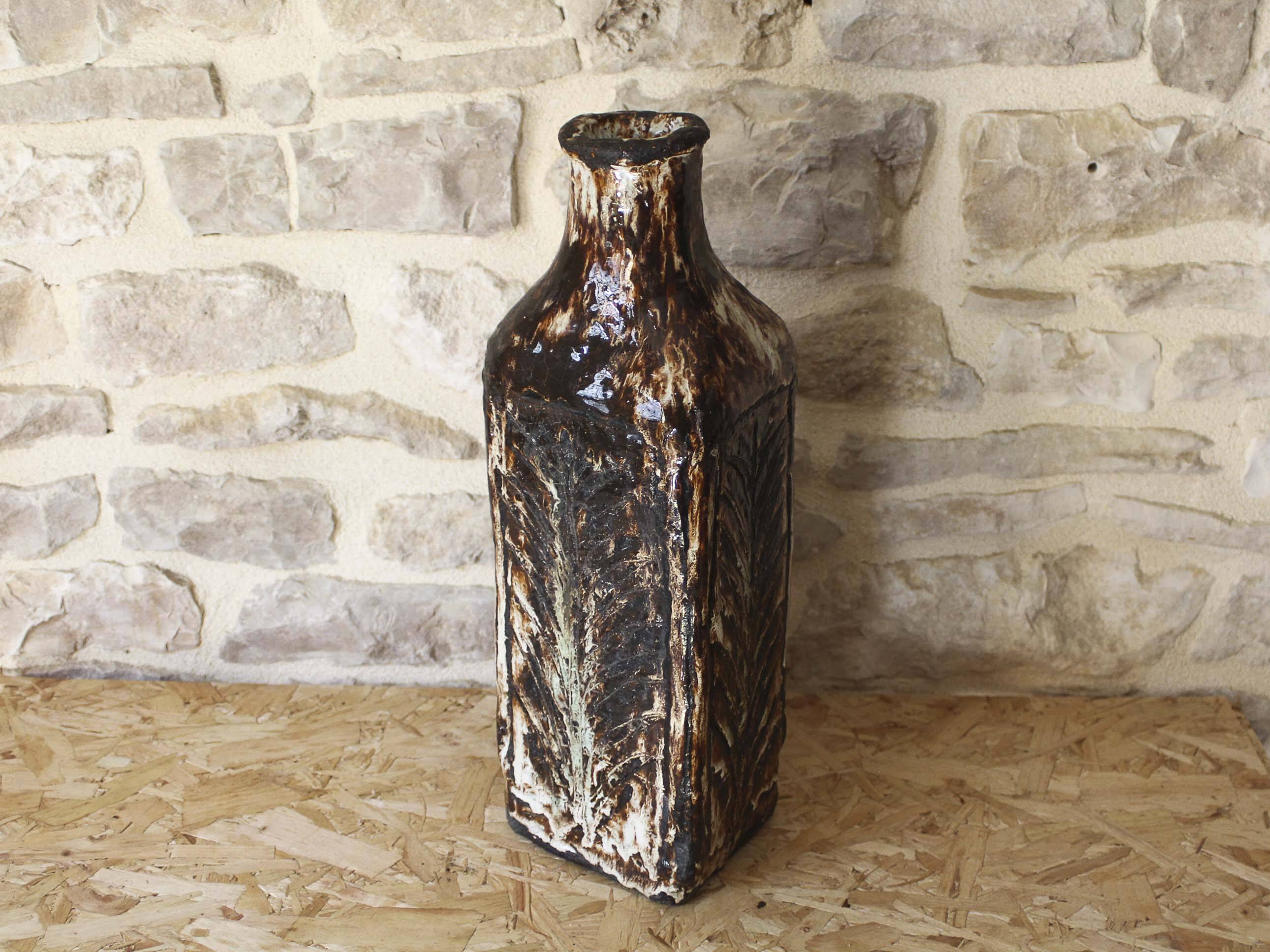 Vase en céramique émaillé Boris Kassianoff