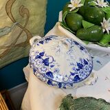 Batch of serving dishes Flora 1900