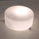 Bauhaus design ceiling light or wall lamp with opaline globe - mid 20th century.