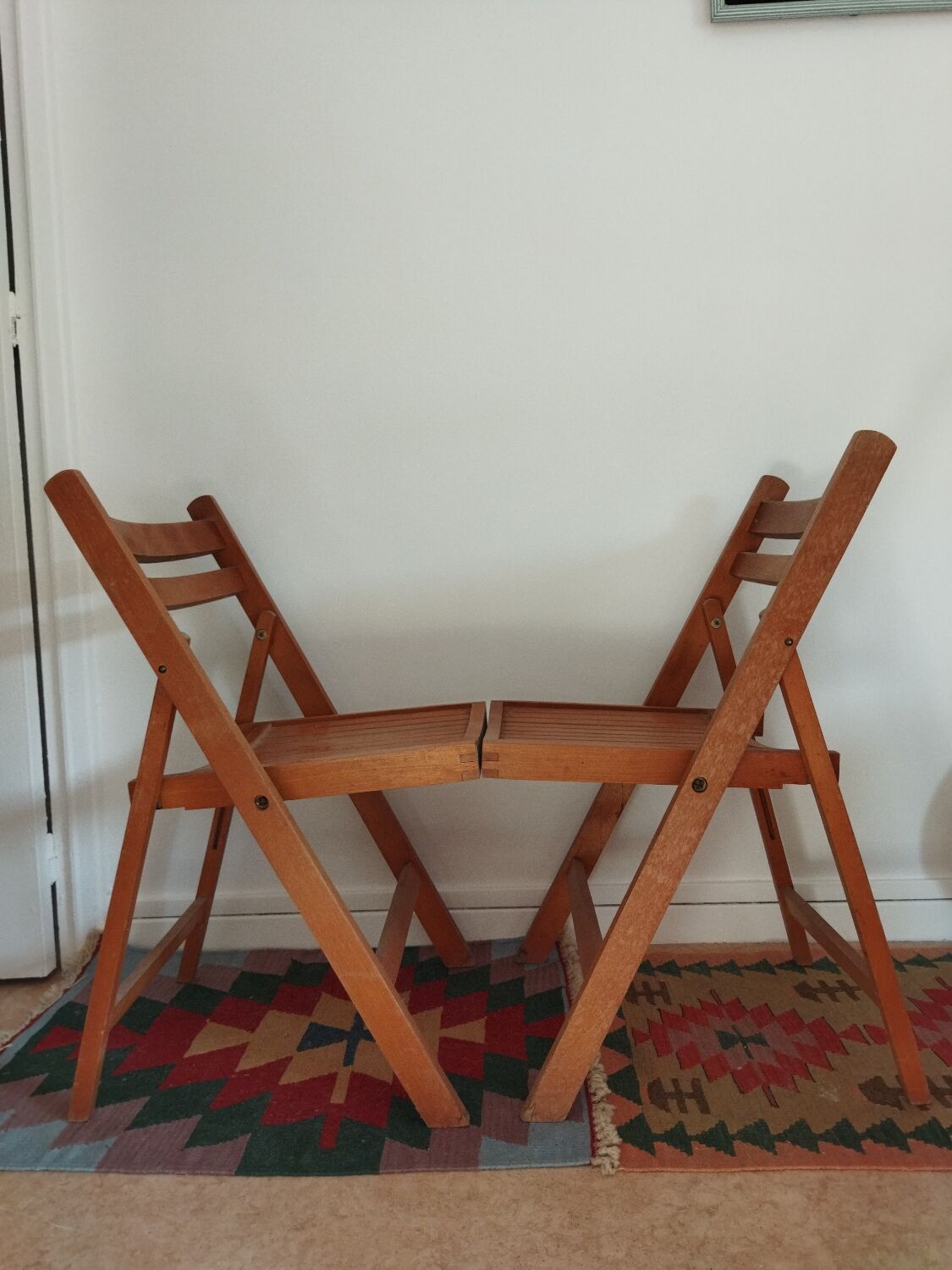 Chaises pliantes vintage