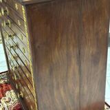 Antique mahogany architect's furniture from the end of the 19th century