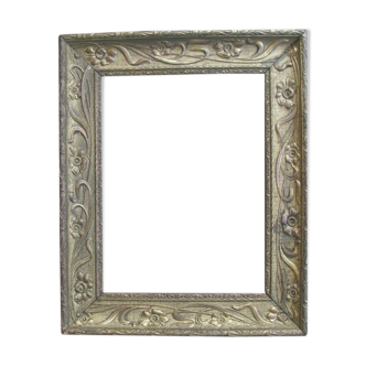 Gilded frame in carved wood early twentieth century