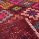 Vintage turkish kilim rug , 141 x 82 cm