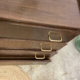 Vintage winged chest of drawers