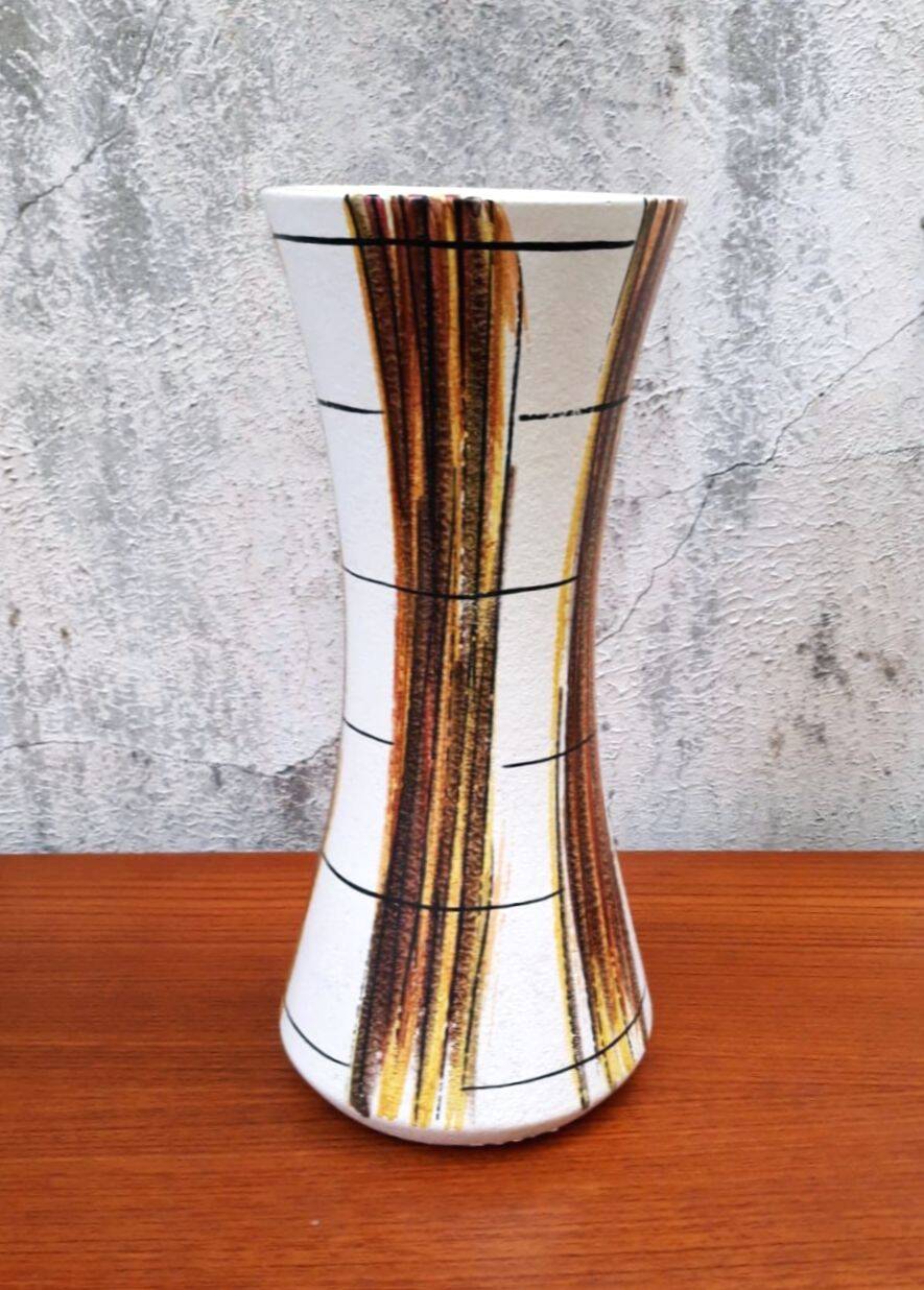 Vintage ceramic vase by Scheurich, 1960.