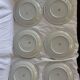Flowered dinner plates