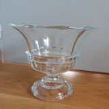 Cup on glass stand 22cm high