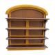 4-level wooden shelf