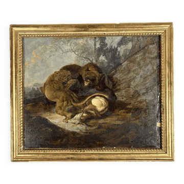 Carl Borromäus Andreas Ruthart (1630 - 1703) Peinture à l'Huile Sur Toile X