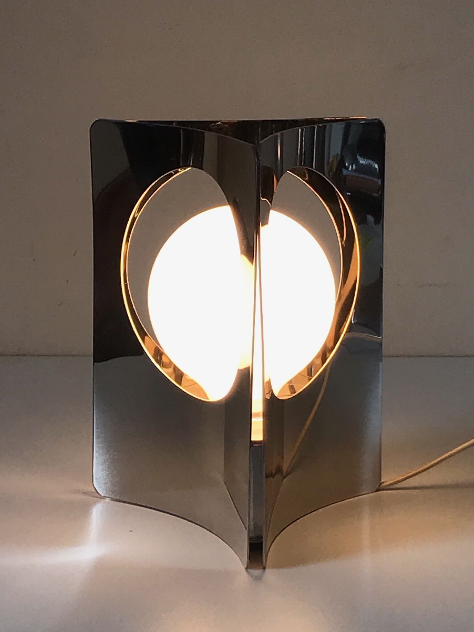 Chrome lamp 1970