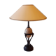 Vintage ostrich egg lamp