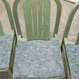 3 Baumann Argos chairs green 1990