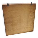 Vintage Le Creuset Wooden Wall shelf/Cabinet, 1970s